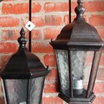 metal-pebble-glass-outdoor-sconce