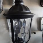 metal-pebble-glass-outdoor-wall-sconce