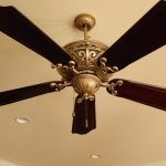 metal-wood-five-blade-ceiling-fan